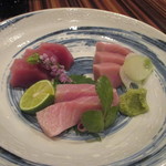 居酒屋　はる坊 - 15/7近大マグロ3種盛り