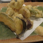 居酒屋　はる坊 - 15/7はもと野菜の天麩羅