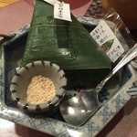 さとう - 〆の和菓子　本日はワラビもち