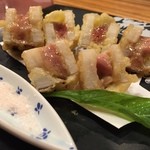 さとう - れんこんとフォアグラのはさみ揚げ　680円