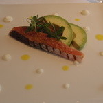 ル・ジュー・ドゥ・ラシエット  - 桜鱒とお野菜の一皿