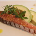 ル・ジュー・ドゥ・ラシエット  - 桜鱒とお野菜の一皿