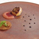 ル・ジュー・ドゥ・ラシエット  - ランド産フォアグラのポワレ