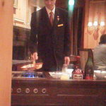 ラ・ベ - 誕生日のデザートを目の前で作っていただけました、緊張していたのは私かも。