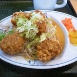 テンホウ - 油淋鶏定食とセットギョーザ