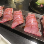 焼肉  炭聖 - 炙り握り