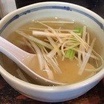 一隆 本店 - テールスープ