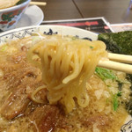 旭川味噌ラーメンばんから - 中細麺