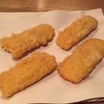 炭焼松 - とうもろこし天ぷら