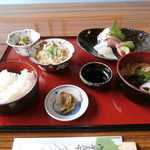 草枕温泉てんすい - 刺身定食 \1650