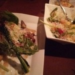 産食 お肉＆菜園料理 カムラッド - 豚ロース黒酢酢豚、えびあおさチャーハン