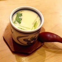 鮨辰巳 - 茶碗蒸し（トウモロコシ入り）