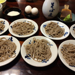 Soba shou - 皿そば5皿/1人前 850円