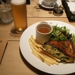 39644067 - キッシュプレート＋シャンディ・ガフ