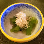 日本料理 「さくら」   ヒルトン東京お台場 - 小松菜お浸し