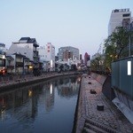 博多名代 吉塚うなぎ屋 - 2015年4月　博多川