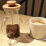 haminguba-dobaiberi-fanshi-kokura - ちなみに初訪問時ご一緒したオツレサマの紅茶　
