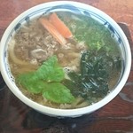 ほくほく庵 - 肉うどん @800円 (2015.07)