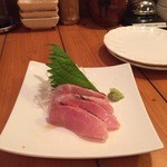 開国厨房ぼちぼち - 炙り金目鯛の刺身（580円）