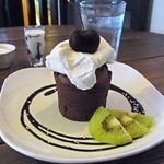 喫茶コマドリ - キャンドルマフィン