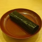 Sushi Rekireki - コースの「のどぐろ巻」