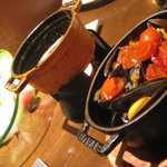 Taverna GUSTAVINO - ココット料理とバーニャカウダ。