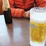 三宝亭 - 生ビール410円　オールフリー162円