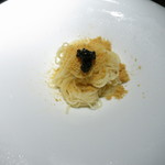 カゲロウ - カラスミ　あさつき　キャビアの冷製カッペリーニ