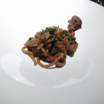 カゲロウ - 青首鴨のラグーとサルミ　手打ち全粒粉のビーゴリ　フォアグラ添え