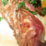 カゲロウ - カサゴのアクアパッツァ　尾頭付き