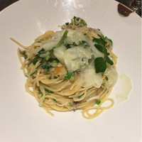 オッジ ダルマット 西麻布店 - パスタ（鮎のアーリオオーリオ）
