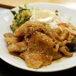 レストラン じぇびあん - 豚肉の味噌炒め