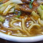 スタミナラーメン がむしゃ - 麺とスープ