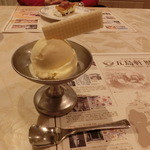 レストラン雪河亭 - 洋食カレーセットのデザート