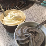 栄作 - デザート♡黒ごまとバニラ(^^)