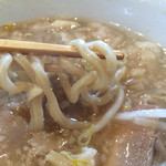 ラーメン大二郎  - ガシガシの麺