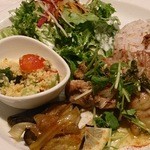 マザーエスタ - 2015年6月ランチの茹で豚のグリル