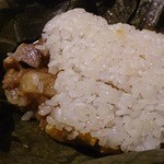 喜臨軒 - 2015年7月ランチコースのちまきの中身