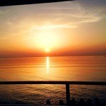 miele - 席から見える夕日♡