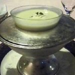 冷たいクリームポテトスープ