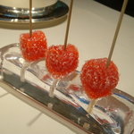 ロオジエ - プレデセールの赤いゼリー３個。