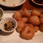 魚金 - 二色のポテトフライ 480円