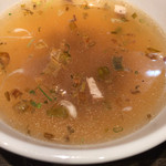 元祖一条流がんこ - 最後にスープ割