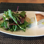 リストランテ 薫 - ランチ　サラダ