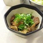 串カツ田中 - 牛すじ土手390円。