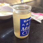 丸健水産 - 裏メニューの汁割り