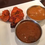 ゴングル - ゴングル(タンドーリプレートランチ(マトン、チキン))