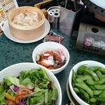 アスナル金山ビアガーデン by Kumsan seoul - 食べ放題とセットの料理♡*.+゜