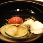 嵯峨沢館 - 吸物　2015年7月