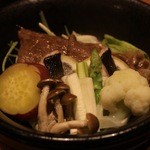 嵯峨沢館 - 蒸し物　2015年7月